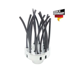Fuxtec - Brosse de désherbage 10mm adaptée à toutes les débroussailleuses M10 pas à gauche