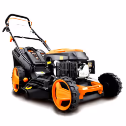 FUXTEC FX-RM4646SL tondeuse à gazon Tondeuse à gazon poussée Essence Noir, Orange