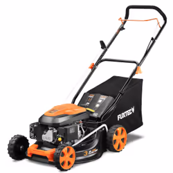 FUXTEC FX-RM4646ECO tondeuse à gazon Marcher derrière un tracteur tondeuse Essence Noir, Orange