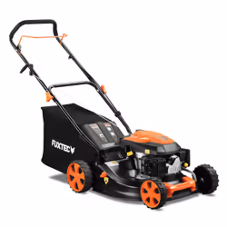 FUXTEC FX-RM4646ECO tondeuse à gazon Marcher derrière un tracteur tondeuse Essence Noir, Orange - Vue supplémentaire 4