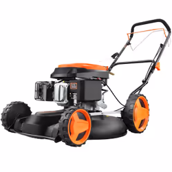 FUXTEC FX-RM51SA96 tondeuse à gazon Tondeuse à gazon poussée Essence Noir, Orange - Vue supplémentaire 2