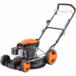 FUXTEC FX-RM51SA96 tondeuse à gazon Tondeuse à gazon poussée Essence Noir, Orange - Vue supplémentaire 3