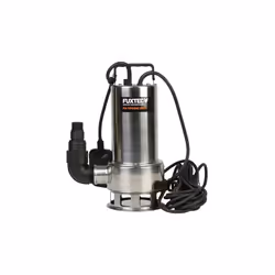 Description générale Cette pompe immergée en inox de 1100 Watts FUXTEC FX-TP11100 est idéale pour pomper les eaux usées, que  ...