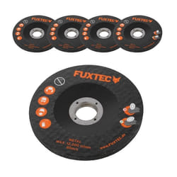5 disques meules à ébarber pour meuleuse - FUXTEC  E1WS20 - 115x6x22mm