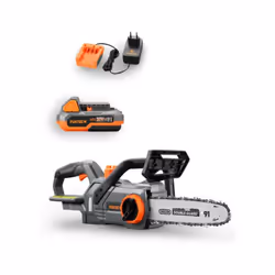 Tronç onneuse à batterie 20 V FX-E1KS20 set batterie 2Ah et chargeur 1A Ce qu' il faut retenir Tronç onneuse à batterie 20 V ...