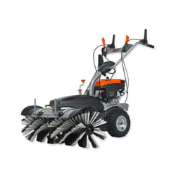 Fuxtec - Balayeuse déneigeuse thermique FX-KM1196 - 173cm3 - Option: brosses de balayage, collecteur de déchets