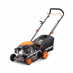 Description générale La tondeuse à gazon thermique poussée FX-RM4346ECO est un modèle d'entrée de gamme conçu pour les jardin ...