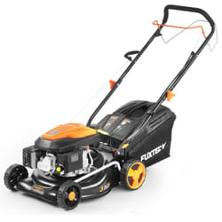 FUXTEC FX-RM4346 tondeuse à gazon Marcher derrière un tracteur tondeuse Essence Noir, Orange