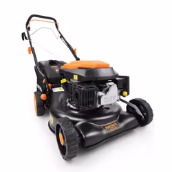 FUXTEC FX-RM4346 tondeuse à gazon Marcher derrière un tracteur tondeuse Essence Noir, Orange