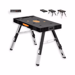 Description générale L'établi multifonction FUXTEC FX-WB 5en1 est l'assistant idéal pour votre atelier, garage ou cave. Ce pr ...
