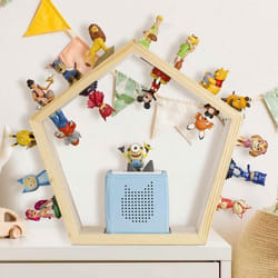 Baby Vivo Étagère pour Toniebox avec rangement magnétique pour plus de 20 Tonies Pentagon