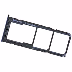 Samsung Galaxy M20 (SM-M205F-DS) Tiroir Carte SIM et Support Micro-SD Hybrid Piece Remplacement Original Noir