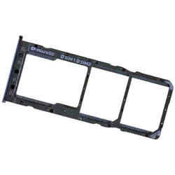 Samsung Galaxy M20 (SM-M205F-DS) Tiroir Carte SIM et Support Micro-SD Hybrid Piece Remplacement Original Noir