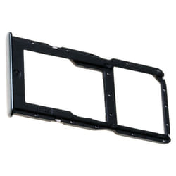 Huawei P30 Lite (MAR-L21) Tiroir Carte SIM et Support Micro-SD Piece de Remplacement Original Noir