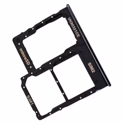 Samsung Galaxy A40 (SM-A405F-DS) Tiroir Carte Dual SIM et Support Micro-SD Hybrid Remplacement Original Noir