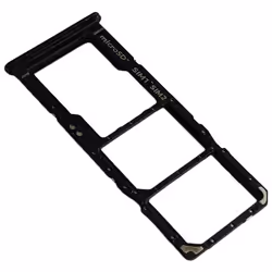 Samsung Galaxy A70 Tiroir Carte Dual SIM et Support Micro-SD Piece de Remplacement Original Noir