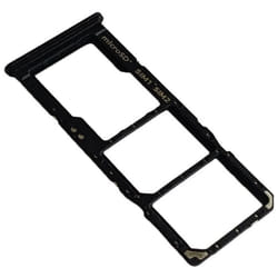Samsung Galaxy A70 Tiroir Carte Dual SIM et Support Micro-SD Piece de Remplacement Original Noir