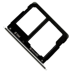 Samsung Galaxy A3 (2016) et A5 (2016) Tiroir Carte SIM et Support SD Piece de Remplacement Original Noir