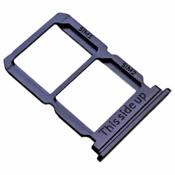 OnePlus 5 (A5000) Tiroir Carte Dual Nano SIM Piece de Remplacement Original Gris Ardoise Aluminium