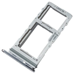 Tiroir Carte Dual SIM et Support SD pour Samsung Galaxy S20 S20 5G Piece de Remplacement Original Gris