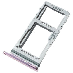 Tiroir Carte Dual SIM et Support SD pour Samsung Galaxy S20 S20 5G Piece de Remplacement Original Rose