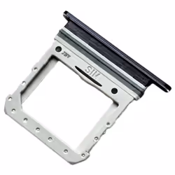 Tiroir Carte SIM pour Samsung Galaxy Z Flip (SM-F700F-DS) Piece de Remplacement Original Noir