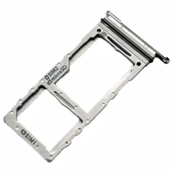 Tiroir Carte SIM et Support micro-SD pour Samsung Galaxy S20 Ultra Piece de Remplacement Original Blanc