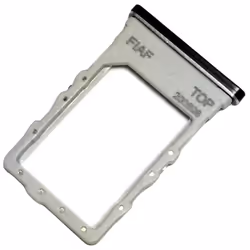 Tiroir Carte Nano-SIM pour Samsung Galaxy Z Fold2 5G (SM-F916B) Piece de Remplacement Original Noir