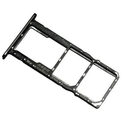 Tiroir Carte Dual SIM et Support Micro-SD pour Huawei Y5 2019 Piece de Remplacement Original Minuit Noir