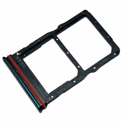 Tiroir Carte SIM et Support Nano Mémoire pour Huawei P40 Lite 5G Piece de Remplacement Original Vert