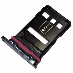 Tiroir Carte SIM et Support Nano Mémoire pour Huawei P40 Pro Piece de Remplacement Original Noir
