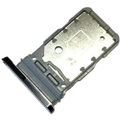 Tiroir Carte Dual SIM pour Samsung Galaxy S21 Ultra 5G Piece de Remplacement Original Noir