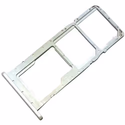 Tiroir Carte Dual SIM et Support SD pour Samsung Galaxy A02s (A025F-DS) Piece de Remplacement Original Blanc