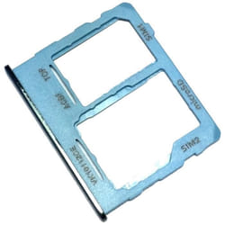 Tiroir Carte SIM et Support micro-SD pour Samsung Galaxy A32 5G Piece de Remplacement Original Bleu