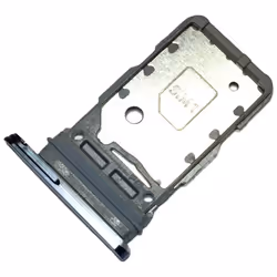 Tiroir Carte Dual SIM pour Samsung Galaxy S21 5G (G991B G991B-DS) Piece de Remplacement Original Gris