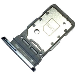 Tiroir Carte Dual SIM pour Samsung Galaxy S21 5G (G991B G991B-DS) Piece de Remplacement Original Gris