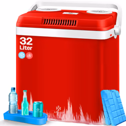KESSER KE-32L Glacière thermoélectrique, pour réchauffer et refroidir boissons et aliments, 2 niveaux de puissance, utilisati ...
