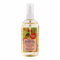 Jean &amp; Len Pflege-Öl Granatapfel, Beurre, Hydratant, Tous types de peau, 100 ml, Huile de grenade, Bouteille