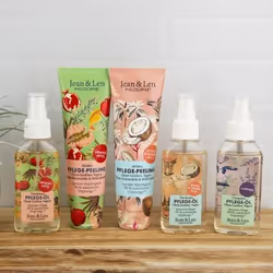 Jean & Len Pflege-Peeling Kokos/Sandelholz Gommage corporel 125 ml