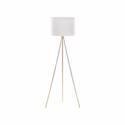 Lampadaire doré et blanc VISTULA