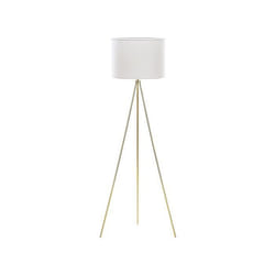 Lampadaire doré et blanc VISTULA
