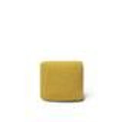 Pouf en coton jaune 50 cm CONRAD - BELIANI - Contemporain - Design - Multifonctionnel