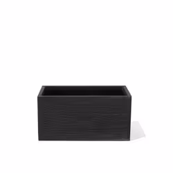 Jardinière noire 60 x 29 x 30 cm Myra