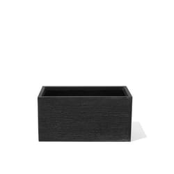 Jardinière noire 60 x 29 x 30 cm Myra