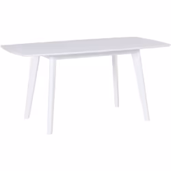 Table de salle à manger extensible. Cette table de salle à manger extensible allie design contemporain et fonctionnalité. Le  ...