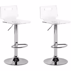 Lot de deux chaises de bar modernes et élégantes. Ces chaises de bar seront un excellent ajout à votre salle à manger tant au ...