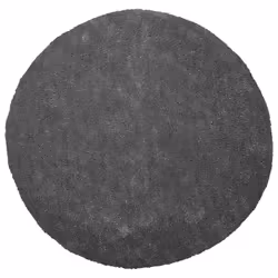 Tapis gris foncé 140 cm. Ajoutez du charme et de la douceur à votre intérieur avec ce tapis gris foncé incroyablement moelleu ...