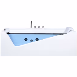 Bain à remous. D'une modernité saisissante et très fonctionnelle, cette splendide baignoire ne manquera pas d'apporter une to ...