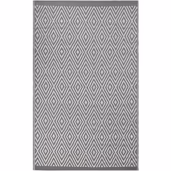 Tapis pour l'intérieur et l'extérieur motifs gris clair et blancs. Donnez du style à votre espace de vie intérieur ou extérie ...