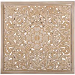 Description générale Cette décoration murale en forme carrée, ornée d'un motif oriental, apportera une touche unique à vos es ...